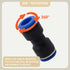 46 Pcs 4mm Pneumatic Quick Push in Connect Air Tube Fitting Kit, Includes Straight/Elbow/Tee/Splitter Connectors