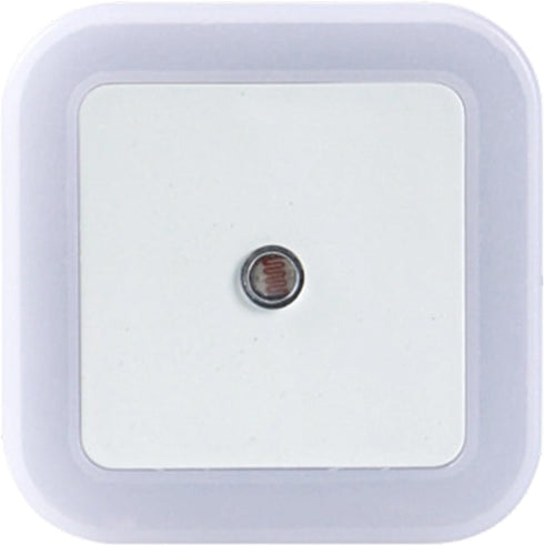 Generic 3000K Dusk to Dawn Night Light Square Plug in Lamp, Smart Light Sensor Lighting, Warm White-Glow | Energy