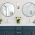 AL9082-W1 ALICE HOUSE Brushed Nickel Wall Sconce, Farmhouse Bathroom Wall Lamp, Modern Wall Lighting for Living Room