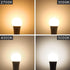 Energetic LED GU24 Base Light Bulb, 800 Lumens, A19 Shape, 60 Watt Equivalent, 4 Pack