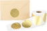 Stockroom Plus Round Gold Mailing Label Stickers Roll, Gold Envelope Seals, 2 inch, 500 Pieces