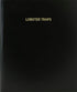 BookFactory Lobster Traps Log Book/Journal/Logbook - 120 Page, 8.5''x11'', Black Hardbound (XLog-120-7CS-A-L-Black(Lobster Traps
