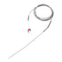 MECCANIXITY K Type Thermocouple Temperature Sensor Probe 1.5x200mm 6.6ft Wire 0 to 1000°C Stainless Steel