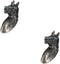 Frolahouse Drawer Knobs, 2 Sets Zinc Alloy Handle Horse Head Pull Cupboard Pulls,