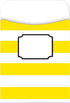 BARKER CREEK Peel & Stick Library Pockets, 3 Designs for Holding Library, Index, Flash Cards, Recipes, and More!