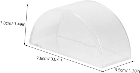 Half Circular Optical Lens Water Tray - Science Experiment Accessory
