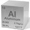 Aluminum 1.5" Metal Density Cube, 99.9% Pure Element for Chemistry Education