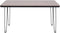 Netcoin Foldable Table Legs 28", 4PCS Folding Hairpin Table Legs DIY Furniture Legs