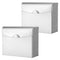 Tioncy 2 Pcs 9.5 x 7.9 in Sanitary Disposal Tampon Napkin Receptacle