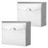 Tioncy 2 Pcs 9.5 x 7.9 in Sanitary Disposal Tampon Napkin Receptacle