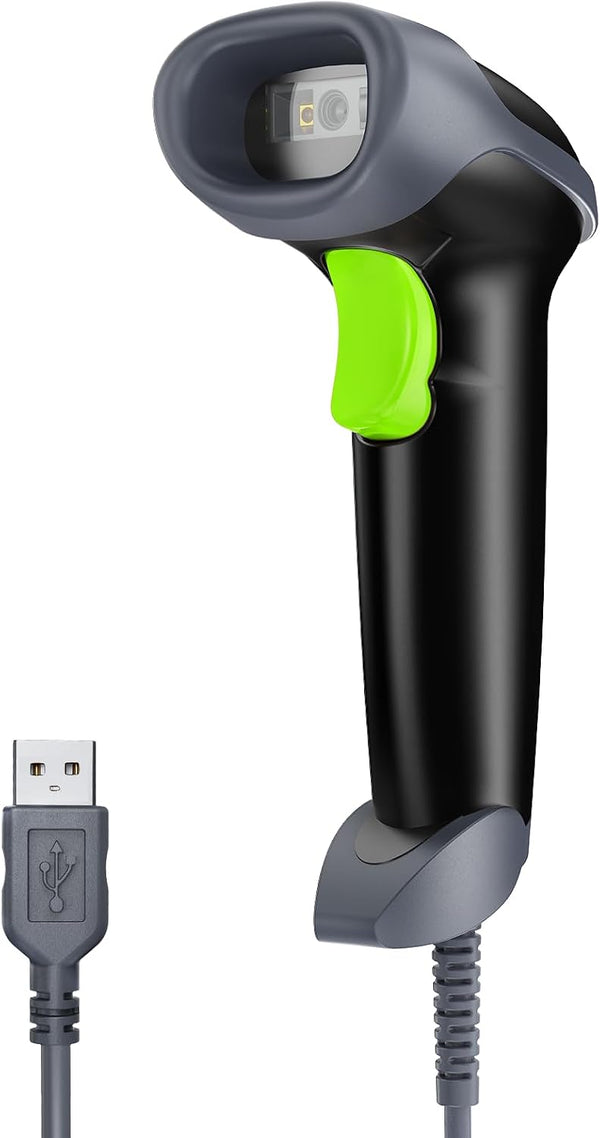 Eyoyo USB Handheld 2D QR Code Scanner, PDF417 Data Matrix Barcode Scanner, Wired