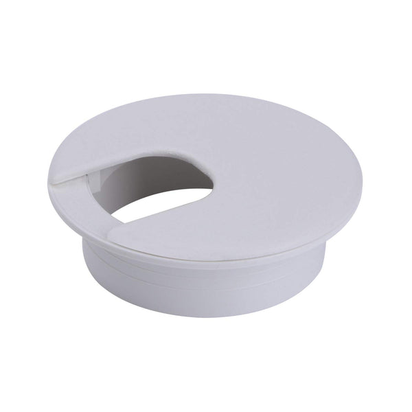 5 Pack 2" White Desk Grommet