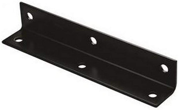 National Hardware Stanley Hardware 351487 Steel Brace Corner, 1.6" x 9" x 1/8", Black