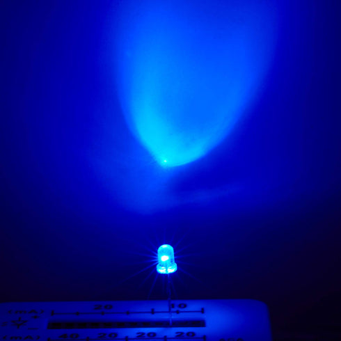 CHANZON 100 pcs 3mm RGB Multicolor Fast Blinking LED Diode Lights, Bright Lighting Bulb Lamps