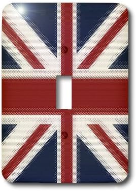 3dRose LLC Union Jack UK, Single Toggle Switch lsp_60594_1