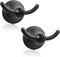 FILTA Wall Mounted Towel Hooks for Bathrooms, Matte Black Bath Towel Hook (2 Pack)