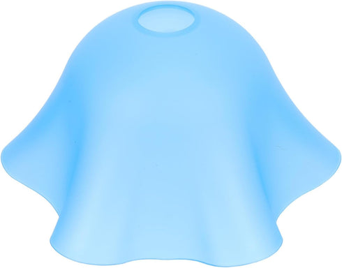 Garneck Plastic Lampshade Blue Diameter Soft Lighting Table Lamp Shade Replacement Cover