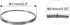 13mm/0.51" 1200Pcs 304 PATIKIL OD Mini Split Rings, Stainless Steel Round Edged Split Circular Ring Clips for Fastening