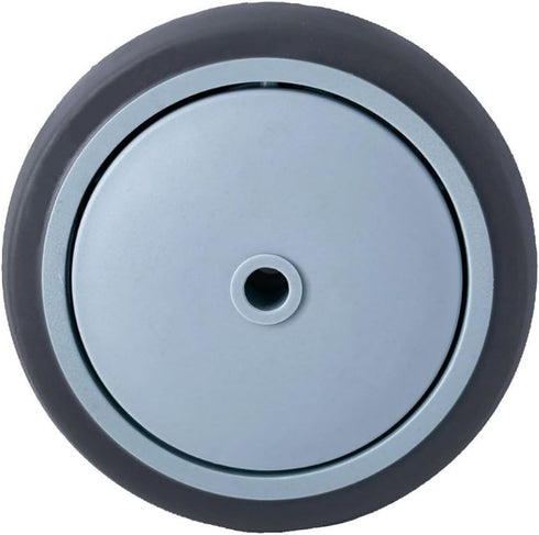 4 Inch 265 02, S:3 Inch) URBEST Push Cart Wheels, Heavy Duty PU Caster Wheels Bearings Repair Kits, Pltae Casters