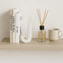 Handcrafted Natural Marble Letter J Bookend Solid Taj Mahal Marble Decorative Accent for Office, Living Room