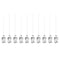 10pcs 30Gauge Stainless Steel Dispensing Needles, 1 1/2" Blunt Tips Luer Lock for Thick Liquids, Ink, Glue