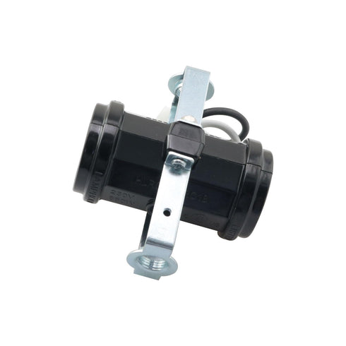 WELWIK Bulb E27 Black Phenolic Resin Double Socket Medium Sized Base with Terminal Block Suitable for Chandeliers