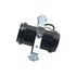 WELWIK Bulb E27 Black Phenolic Resin Double Socket Medium Sized Base with Terminal Block Suitable for Chandeliers