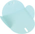 PATIKIL 36 Pack Gift Card Envelopes, Heart Shaped Clasp Mini Envelope for Birthdays Weddings, Light Blue