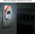 Chrobak LED Night Light,Abstract Creative Pattern LED Night Light Plug into Wall with Dusk to Dawn Light Sensor White