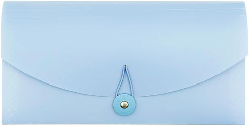 Small Accordion File Organizer - 13 Pocket Expanding Folder for Bills, Receipts, and Envelopes - Money Saving Binder