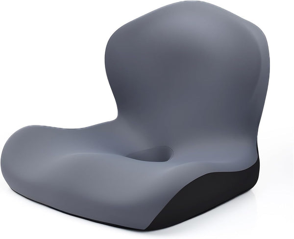 Generic Memory Foam Seat Cushion with Lumbar Support Pillow, Non-Slip Orthopedic Coccyx Pillow