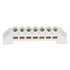 Hilitand 10pcs Terminal Blocks, 7 Hole Bridge Design Electrical Distribution Wire Screw Brass Connectors
