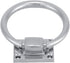 Gsycle (111x56x38mm) Stainless Steel Drop Pull Handle, Shiny Silver Chair Back Ring Pull with Screws for Cabinet, Door
