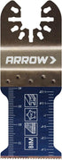 Arrow OSCELEC1-EK Oscillating Tool Accessory Kit, 4-Piece for Drywall, PVC, Wood, Includes 2 Japanese Tooth Blades