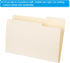 PATIKIL 25pcs Manila Folders, Legal Size Manila File Folders 1/3 Cut Paper Organizer Bulk for Classroom Home Office,