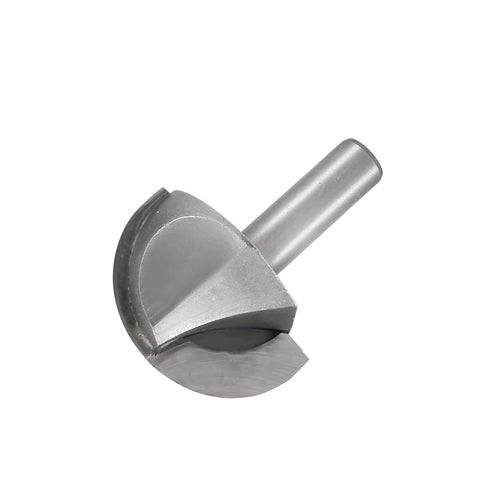 uxcell Router Bit 1/2" Shank, 2" Cutting Dia. Core Box, 2 Flutes Carbide for Woodworking