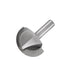 uxcell Router Bit 1/2" Shank, 2" Cutting Dia. Core Box, 2 Flutes Carbide for Woodworking