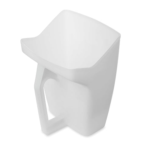 Rubbermaid Commercial Products Food Service Utility Scoop, 64-Ounce, White for Ice/Bar Use