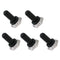 mxuteuk 5pcs 12mm Toggle Switch Cover Rubber Knob Hat Waterproof Boot Cover Cap Black