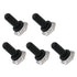 mxuteuk 5pcs 12mm Toggle Switch Cover Rubber Knob Hat Waterproof Boot Cover Cap Black