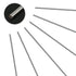 Glarks 6Pcs 3mm x 300mm Stainless Steel Solid Metal Round Rod for DIY RC Model Car, Helicopter, Airplane