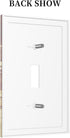 haigof 1 3 5 Inch Piano Keys Musical Notes Music Vintage Light Switch Cover Wall Plate Gang Single Plates Print