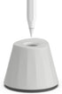 UPPERCASE Designs NimbleStand Vertical Stand for Apple Pencil with/Without Sleeve or Grip in Cloud Gray