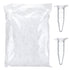 300pcs 0.5ml Microcentrifuge Tubes, EO Sterilized Plastic Small Vials with Caps for Sample Storage without Leakage