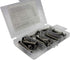 Fullerkreg 18-8 Stainless Steel Hex Drive Flat Head Screw, M5 x 0.8 mm Thread, 40 mm Long, Pack of 25