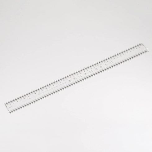 Film Flexible Ruler: 40cm 0.1mm Scale with R Angle & Width Lines, PET Plastic Calibration Tool
