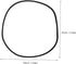Ipetboom Replacement Parts for Salon Equipment Rubber Ring Base for Chair Leg Easy Install Floor Protector Cap Sofa Leg