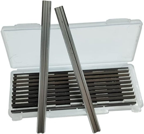 3-1/4" Portable Carbide Planer Blades, 10 Pack for Bosch, MAKITA, DeWalt, Black&Decker, Ryobi