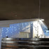 YASENN 300LED Icicle Style String Lights, 29.5FT Connectable with 8 Lighting Modes for Home Garden Decor