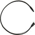 LGEGE 500 pcs 7.5-inch Black Hang Tag Nylon String Snap Lock Pin Loop Fasteners Hook Ties